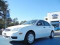 Cloud 9 White 2007 Ford Focus ZX4 S Sedan