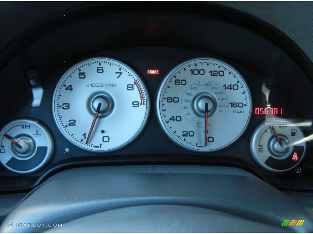 2004 Acura RSX Type S Sports Coupe Gauges Photo #59131484