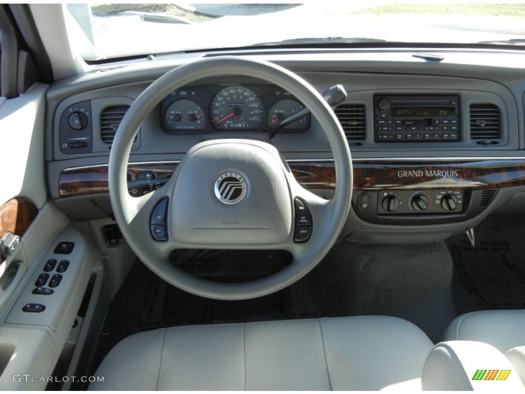2004 Grand Marquis GS - Silver Birch Metallic / Light Flint photo #20