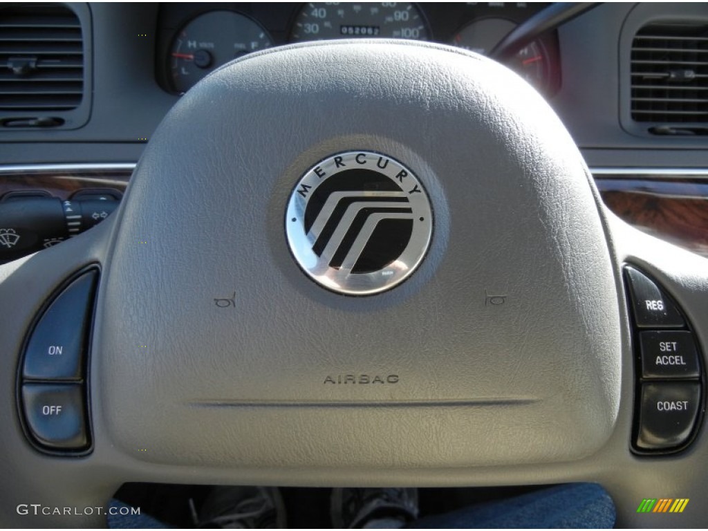 2004 Grand Marquis GS - Silver Birch Metallic / Light Flint photo #24