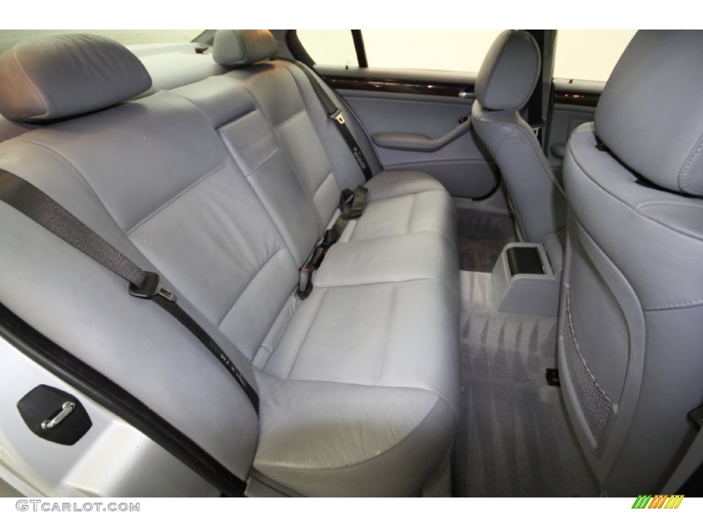 2002 3 Series 325i Sedan - Titanium Silver Metallic / Grey photo #37