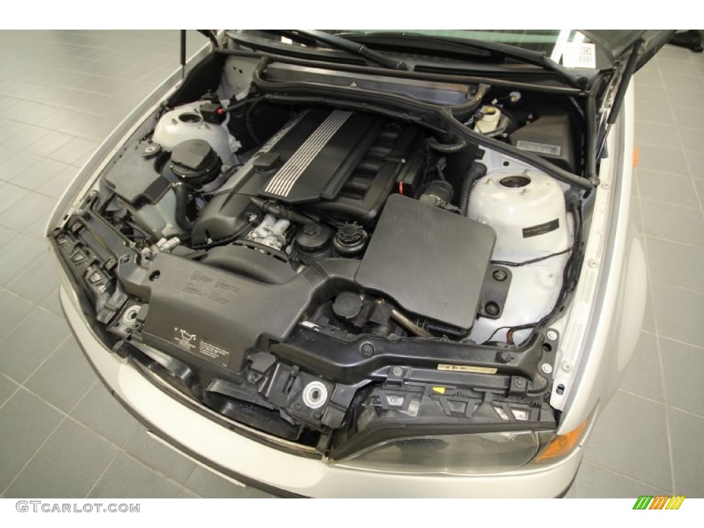 2002 3 Series 325i Sedan - Titanium Silver Metallic / Grey photo #43