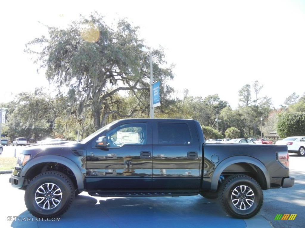Tuxedo Black Metallic 2012 Ford F150 SVT Raptor SuperCrew 4x4 Exterior Photo #59133008