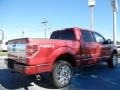 2011 Red Candy Metallic Ford F150 Lariat SuperCrew 4x4  photo #3
