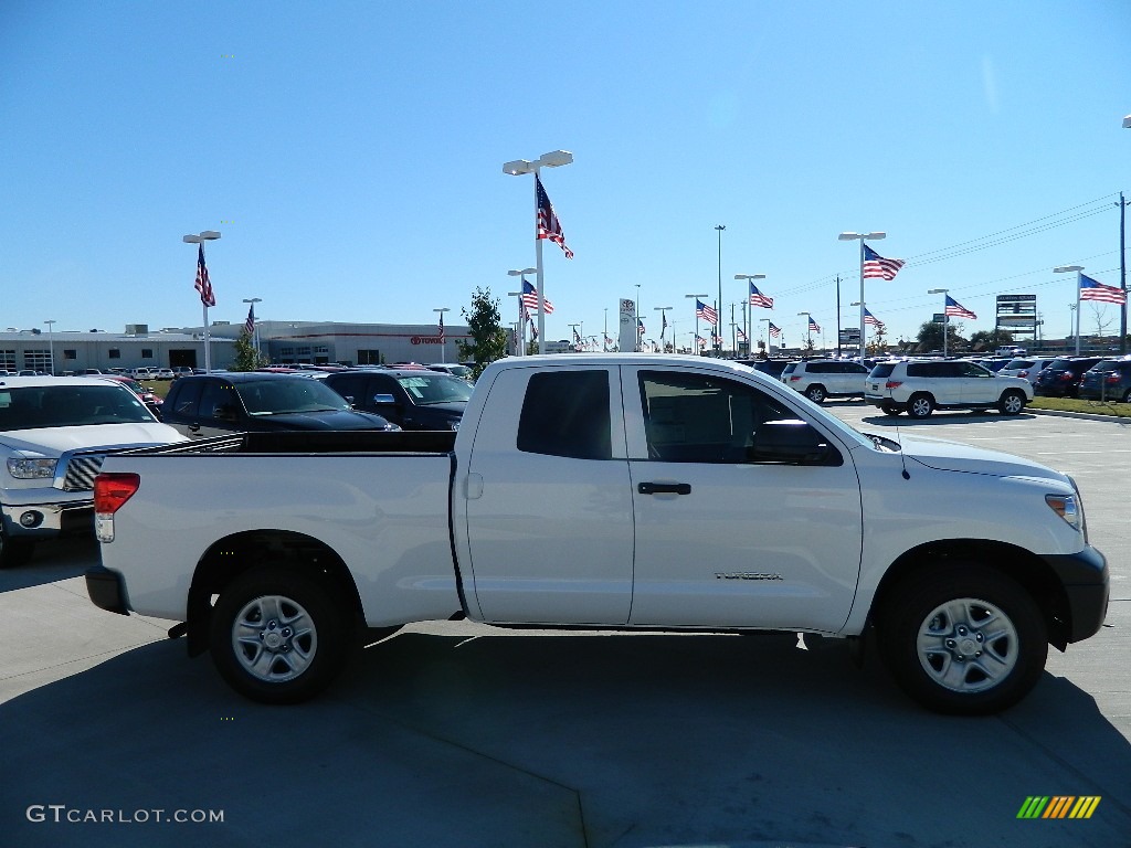 2012 Tundra Double Cab - Super White / Graphite photo #4