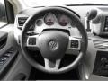 Aero Gray 2012 Volkswagen Routan SE Steering Wheel