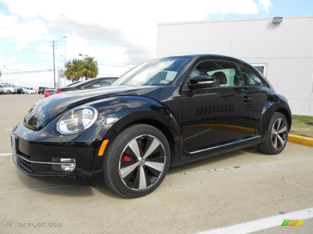 Deep Black Pearl Metallic 2012 Volkswagen Beetle Turbo Exterior Photo #59135066