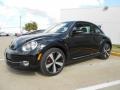 2012 Deep Black Pearl Metallic Volkswagen Beetle Turbo  photo #3