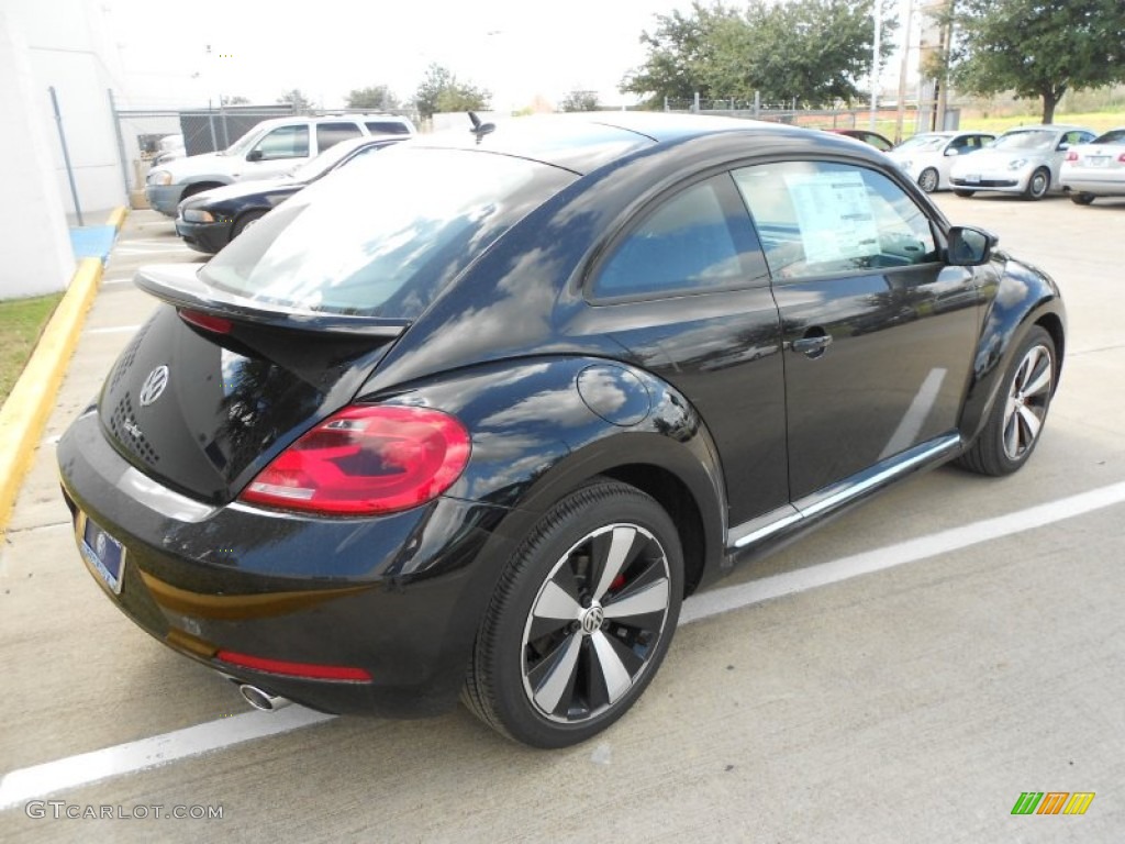 Deep Black Pearl Metallic 2012 Volkswagen Beetle Turbo Exterior Photo #59135099
