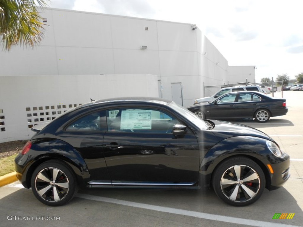 Deep Black Pearl Metallic 2012 Volkswagen Beetle Turbo Exterior Photo #59135107