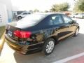 2012 Black Volkswagen Jetta SE Sedan  photo #7