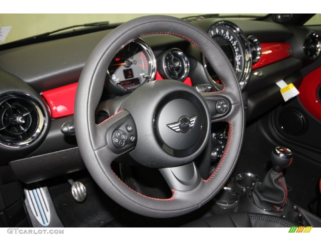 2012 Mini Cooper John Cooper Works Coupe Steering Wheel Photos