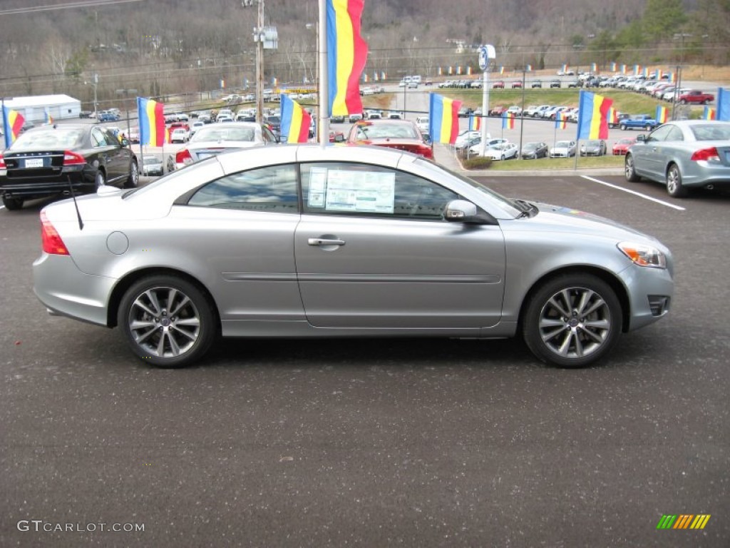 2012 C70 T5 - Electric Silver Metallic / Off Black photo #5