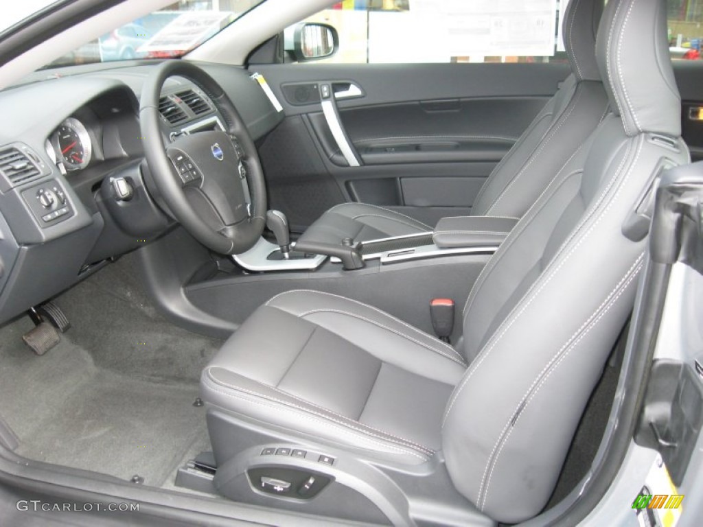 Off Black Interior 2012 Volvo C70 T5 Photo #59135810