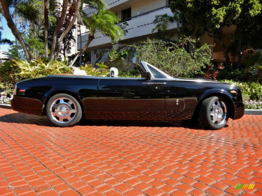 Diamond Black 2008 Rolls-Royce Phantom Drophead Coupe Standard Phantom Drophead Coupe Model Exterior Photo #59136248