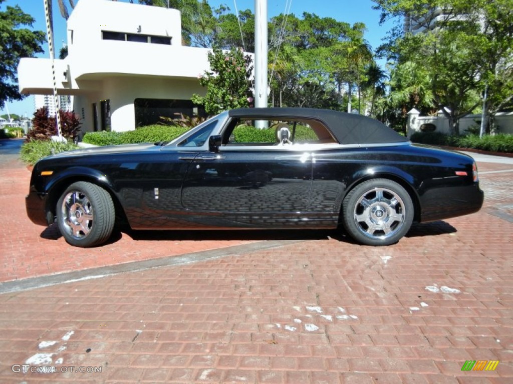 Diamond Black 2008 Rolls-Royce Phantom Drophead Coupe Standard Phantom Drophead Coupe Model Exterior Photo #59136258