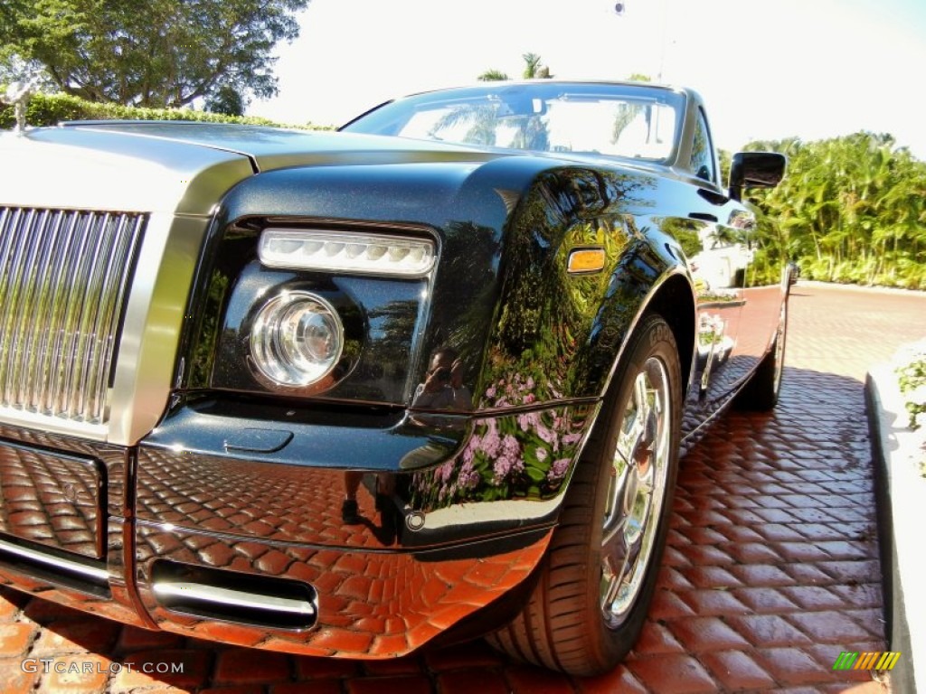 2008 Phantom Drophead Coupe  - Diamond Black / Light Creme photo #10