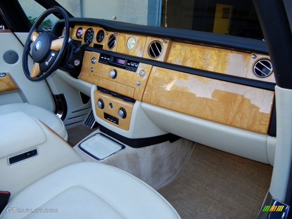2008 Rolls-Royce Phantom Drophead Coupe Standard Phantom Drophead Coupe Model Light Creme Dashboard Photo #59136425
