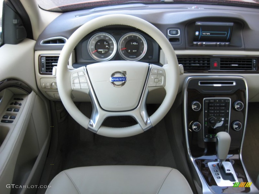 2012 Volvo XC70 3.2 AWD Sandstone Beige Dashboard Photo #59136578