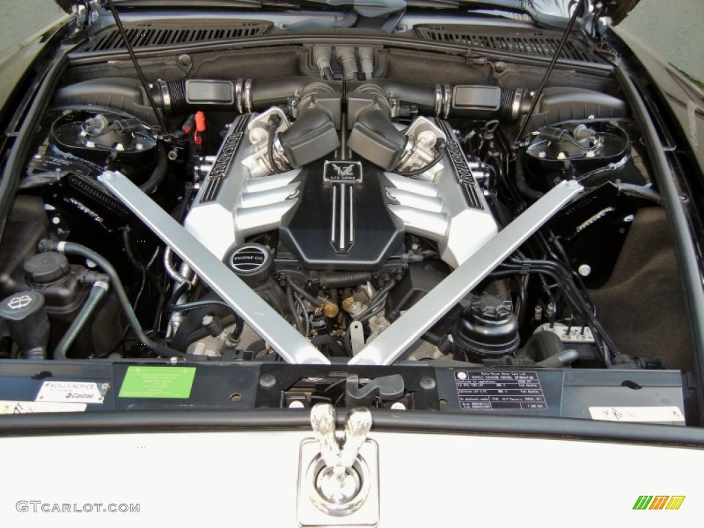 2008 Rolls-Royce Phantom Drophead Coupe Standard Phantom Drophead Coupe Model 6.75 Liter DOHC 48-Valve VVT V12 Engine Photo #59136581