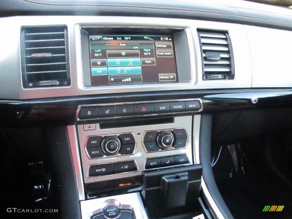 2012 Jaguar XF Supercharged Controls Photo #59137421