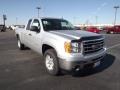 2012 Quicksilver Metallic GMC Sierra 1500 SLE Extended Cab 4x4  photo #3