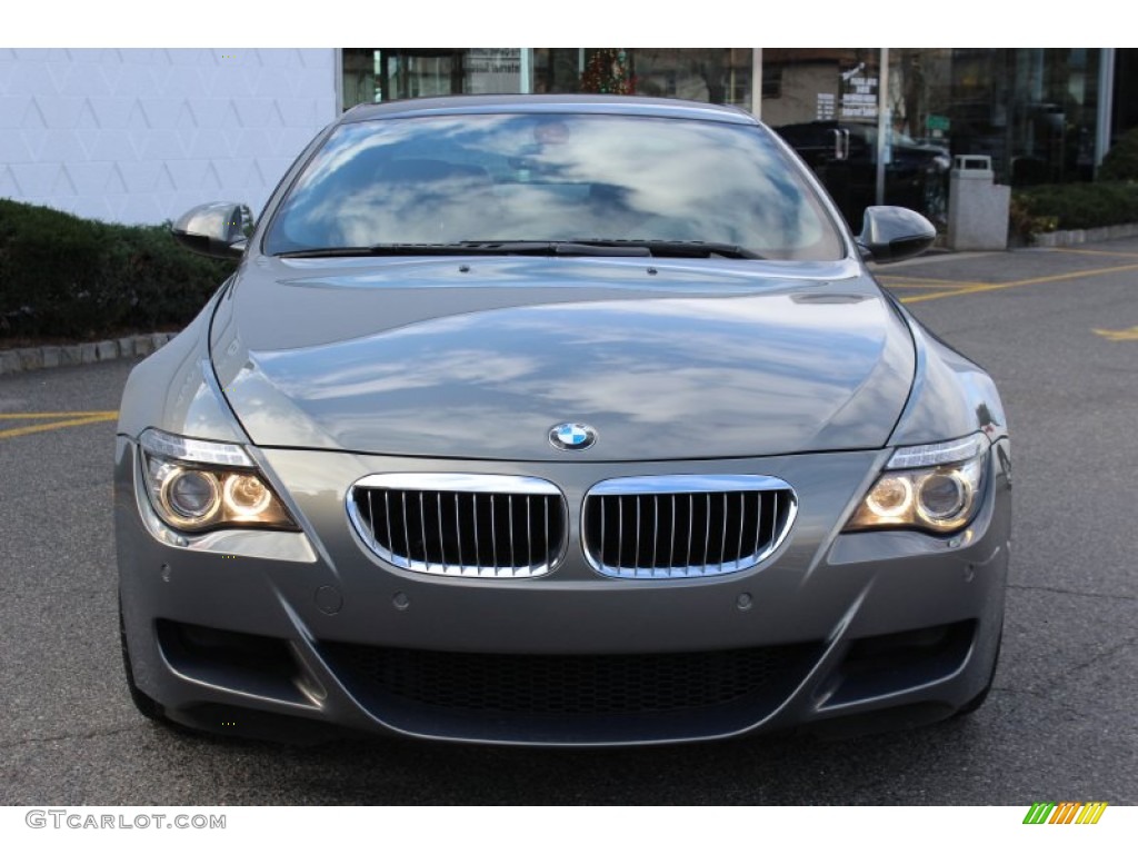 2010 M6 Coupe - Stratus Grey Metallic / Black photo #2