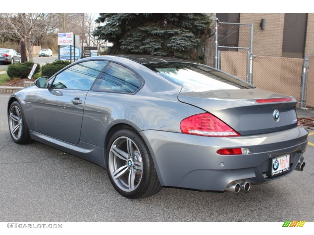 2010 M6 Coupe - Stratus Grey Metallic / Black photo #7