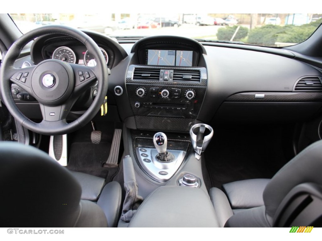 2010 M6 Coupe - Stratus Grey Metallic / Black photo #13