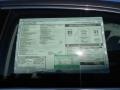 2012 Volkswagen Passat 2.5L SEL Window Sticker
