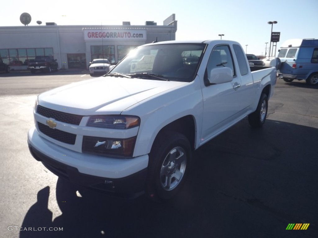 Summit White Chevrolet Colorado