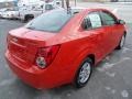 2012 Victory Red Chevrolet Sonic LS Sedan  photo #8