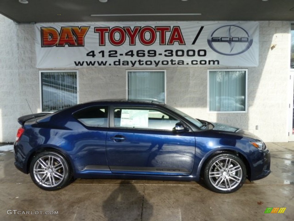 2012 tC  - Nautical Blue Metallic / Dark Charcoal photo #1