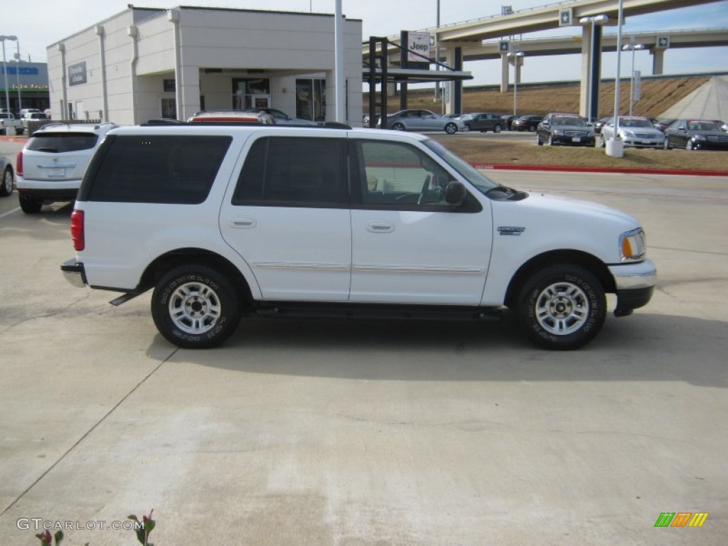 2000 Expedition XLT - Oxford White / Medium Parchment photo #6