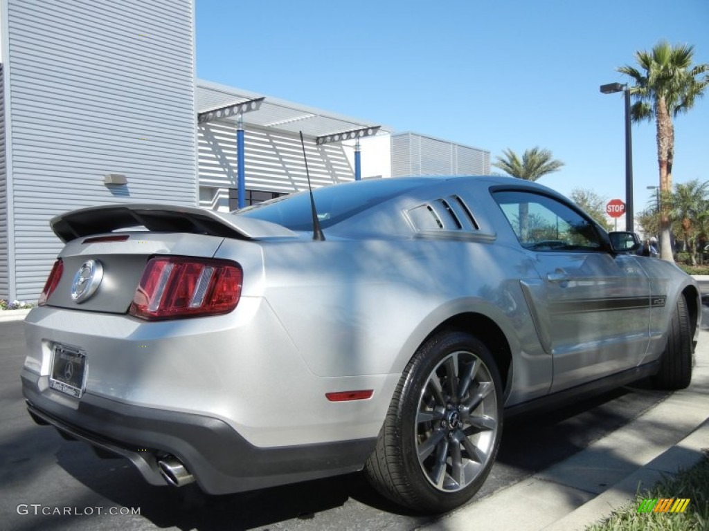 2011 Mustang GT/CS California Special Coupe - Ingot Silver Metallic / CS Charcoal Black/Carbon photo #6