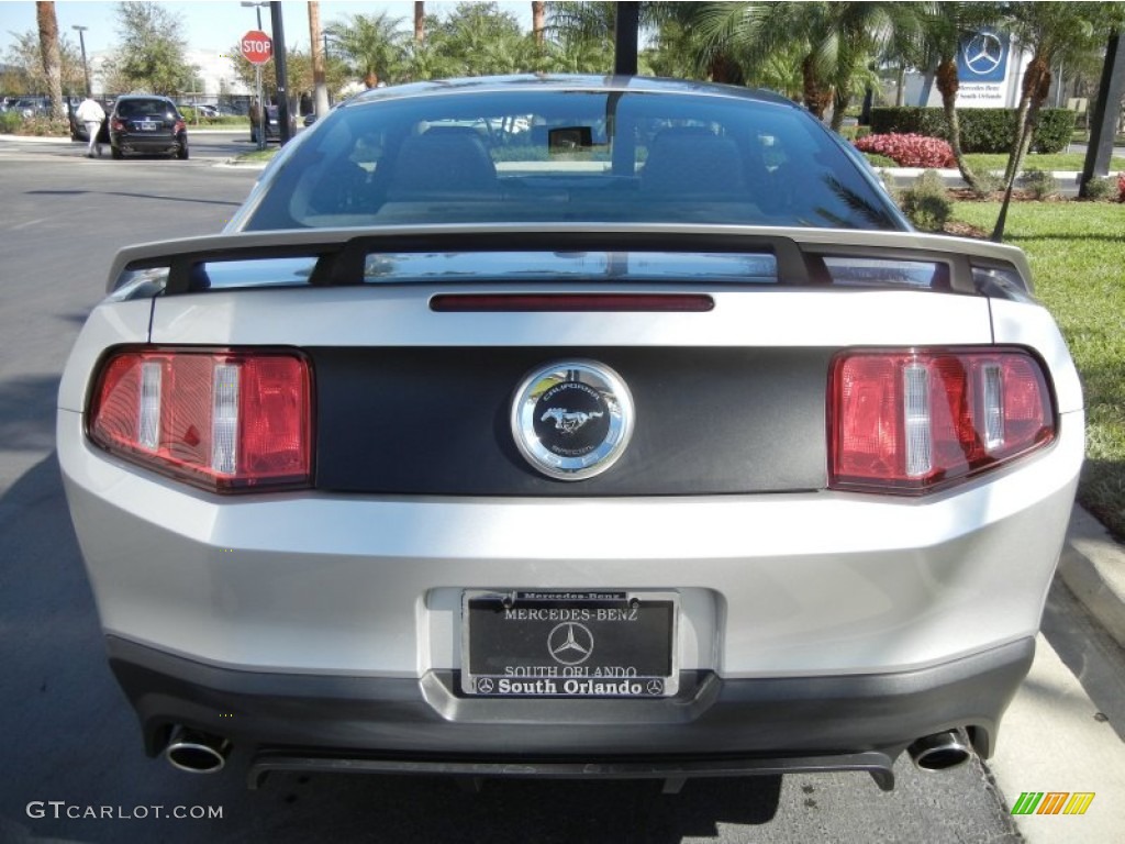 2011 Mustang GT/CS California Special Coupe - Ingot Silver Metallic / CS Charcoal Black/Carbon photo #7
