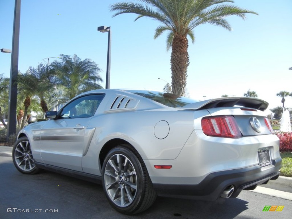 2011 Mustang GT/CS California Special Coupe - Ingot Silver Metallic / CS Charcoal Black/Carbon photo #8