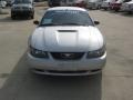 2002 Satin Silver Metallic Ford Mustang V6 Coupe  photo #8