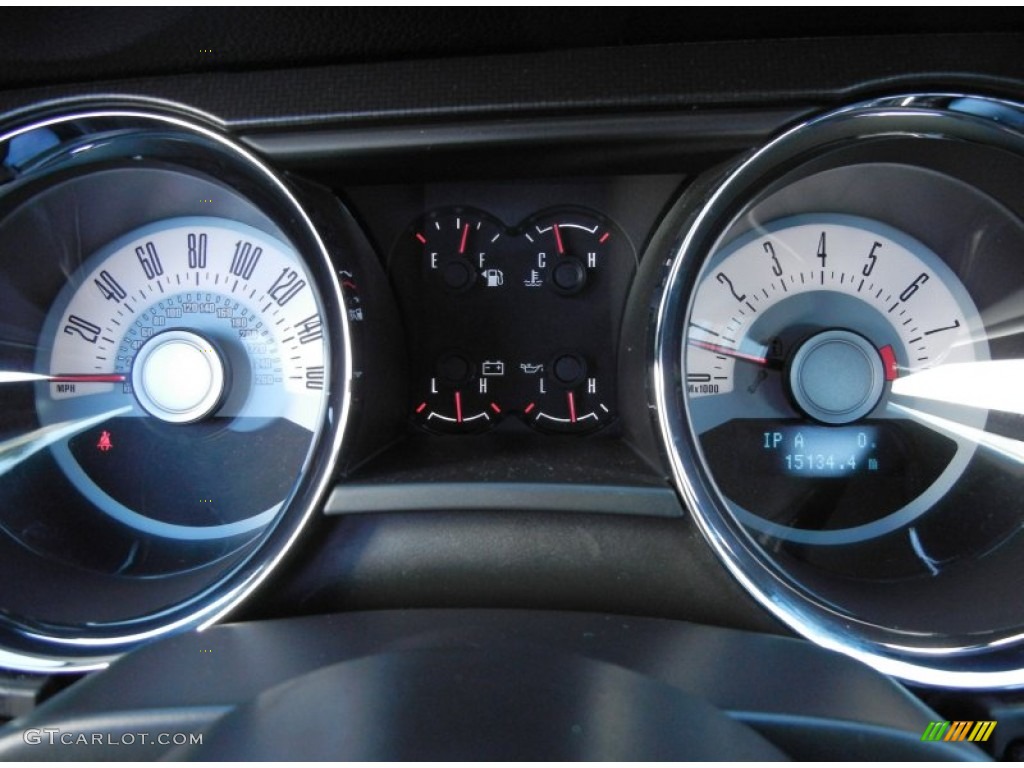 2011 Ford Mustang GT/CS California Special Coupe Gauges Photo #59141576