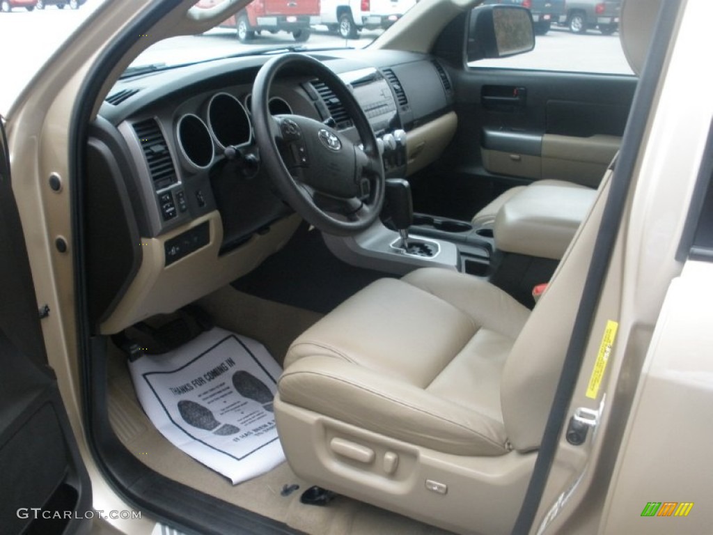 2010 Tundra TRD CrewMax 4x4 - Sandy Beach Metallic / Sand Beige photo #5