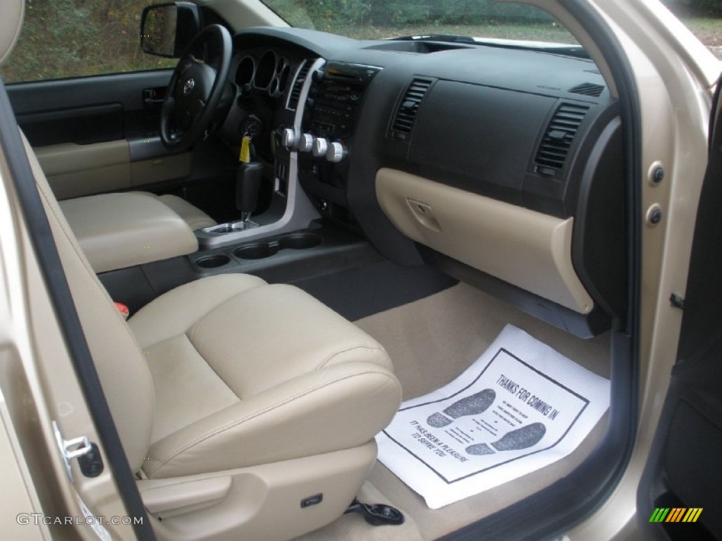 2010 Tundra TRD CrewMax 4x4 - Sandy Beach Metallic / Sand Beige photo #20