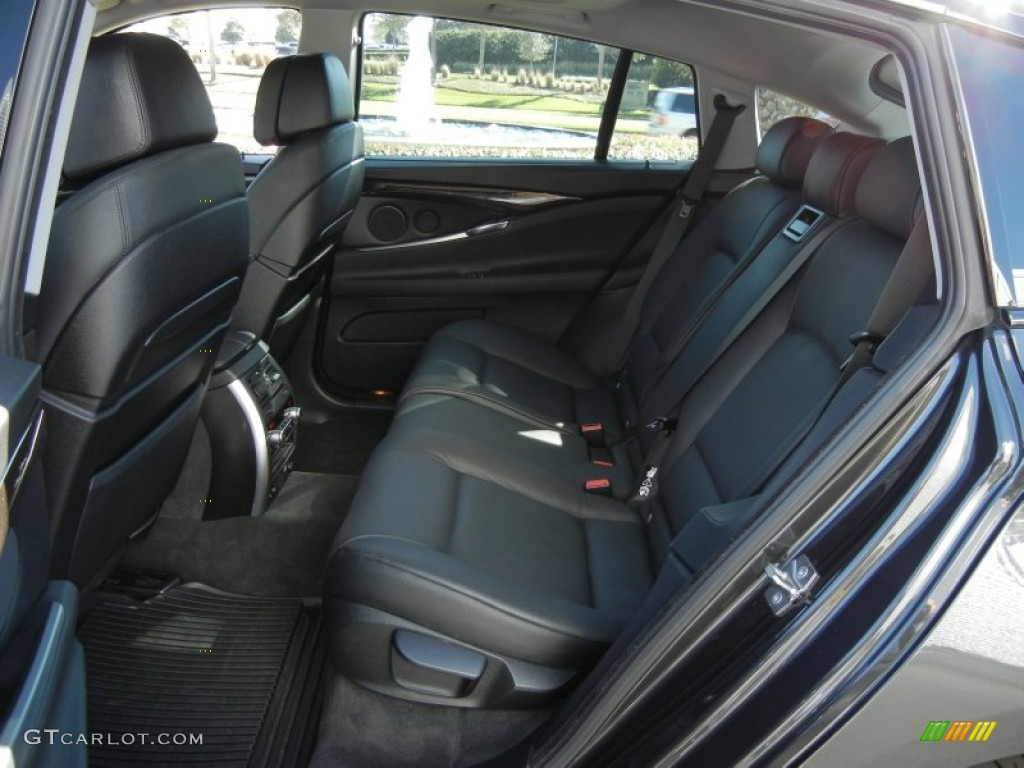 Black Interior 2010 BMW 5 Series 550i Gran Turismo Photo #59142083