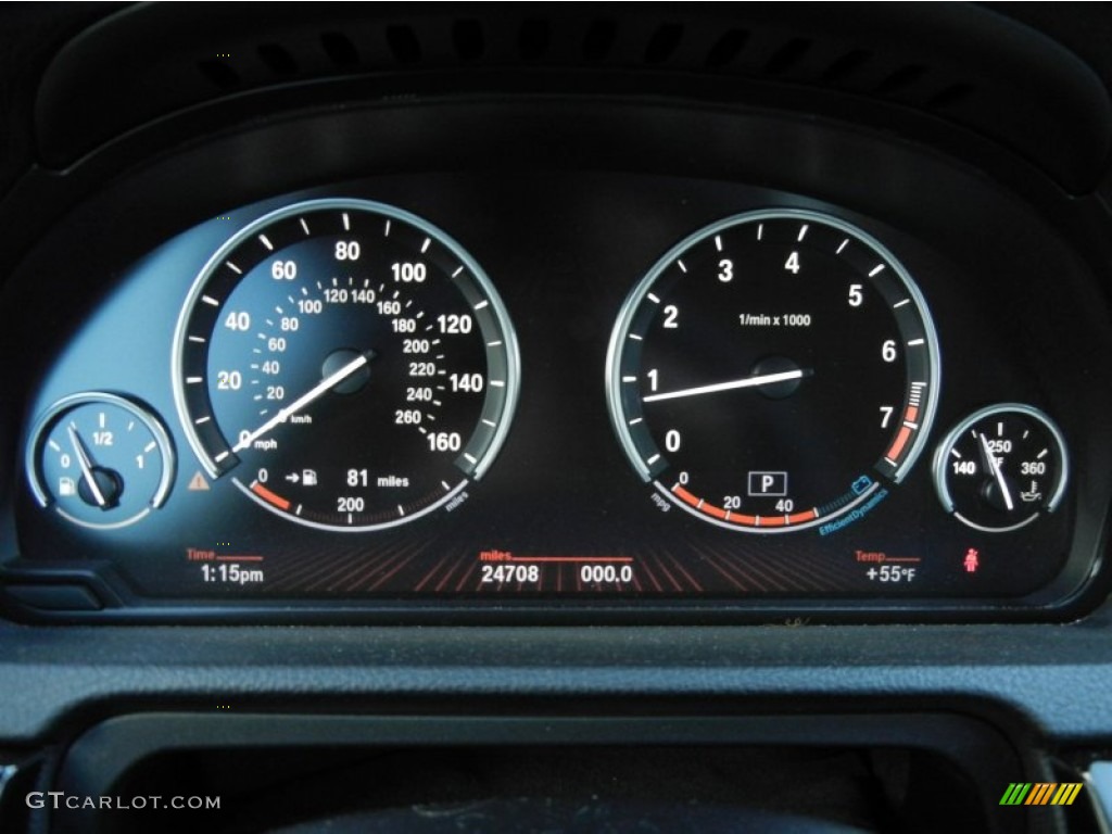 2010 BMW 5 Series 550i Gran Turismo Gauges Photo #59142164