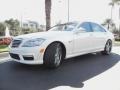 2010 Diamond White Metallic Mercedes-Benz S 63 AMG Sedan  photo #2