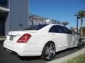 2010 Diamond White Metallic Mercedes-Benz S 63 AMG Sedan  photo #6