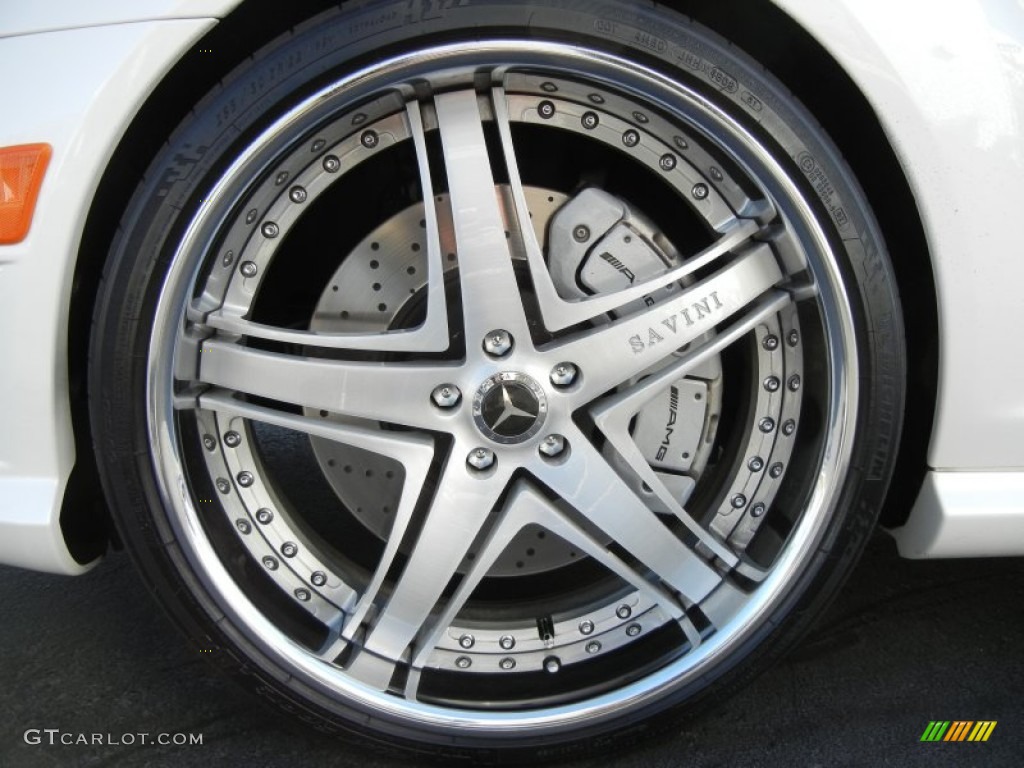 2010 Mercedes-Benz S 63 AMG Sedan Custom Wheels Photo #59142350