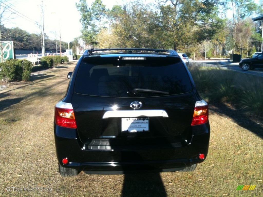 2010 Highlander Limited - Black / Ash photo #7