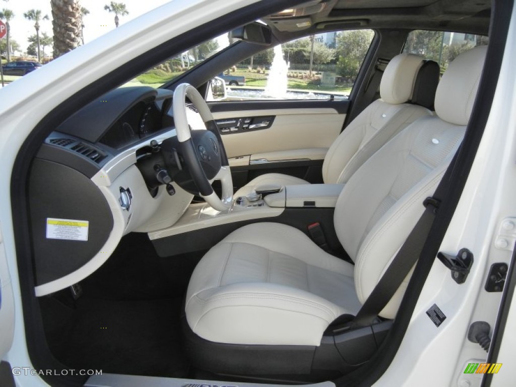 designo Porcelain Interior 2010 Mercedes-Benz S 63 AMG Sedan Photo #59142371