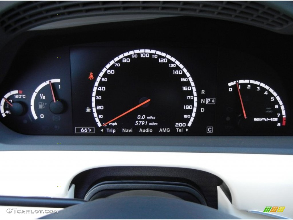 2010 Mercedes-Benz S 63 AMG Sedan Gauges Photos
