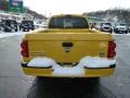 2007 Detonator Yellow Dodge Dakota SLT Quad Cab 4x4  photo #4